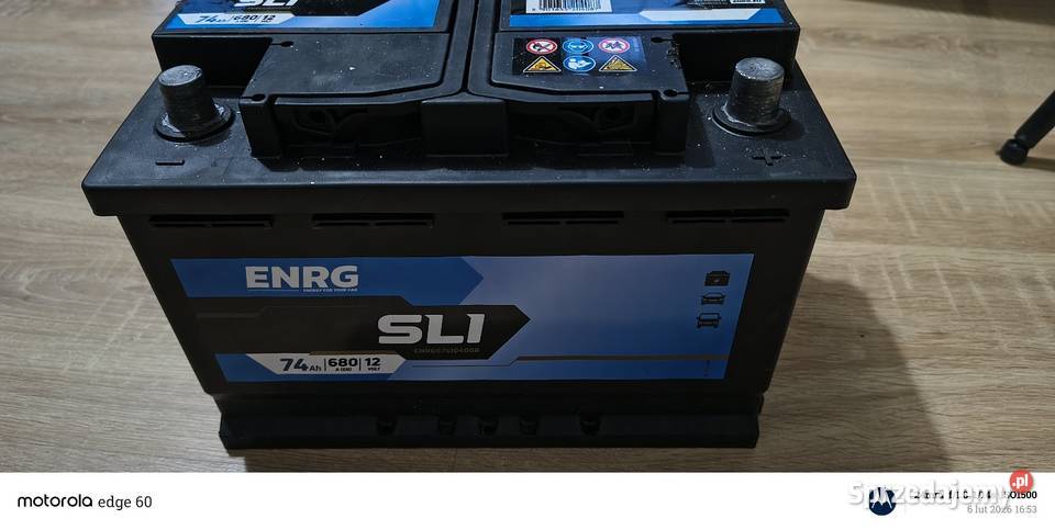 Akumulator samochodowy Części samochodowe Sławoborze