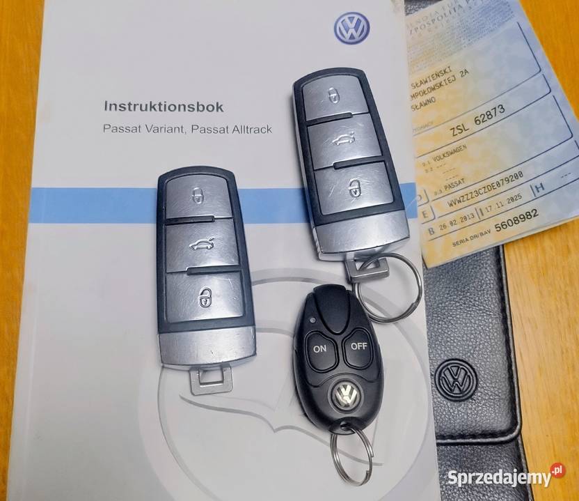 Passat R Line B7 20tdi 4MOTION 170 DSG nieuszkodzony Dąbki