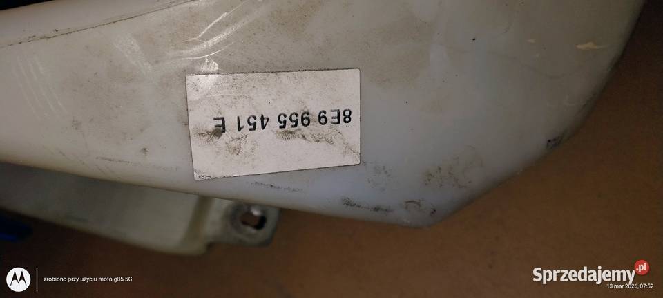 8E9 955 451 E zbiorniczek spryskiwaczy Audi A4 Zbiorniki płynu do spryskiwaczy Lubin