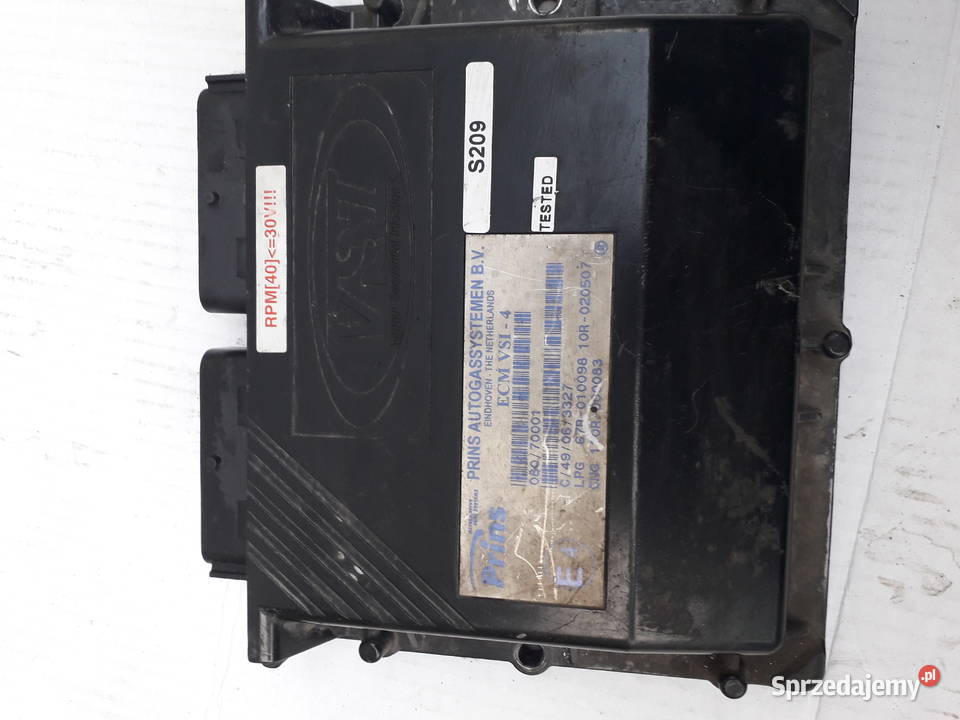 Sterownik gazu prins butla lpg 34l Myszków sprzedam