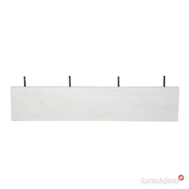 Drewniana półka samowisząca na ścianę do salonu Maków Podhalański