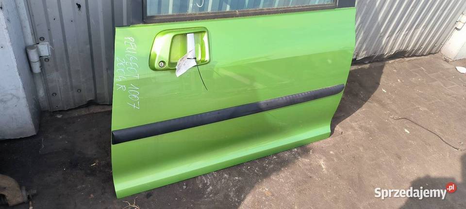 DRZWI LEWE PRZÓD PEUGEOT 1007 KSH Pozostałe Lipno