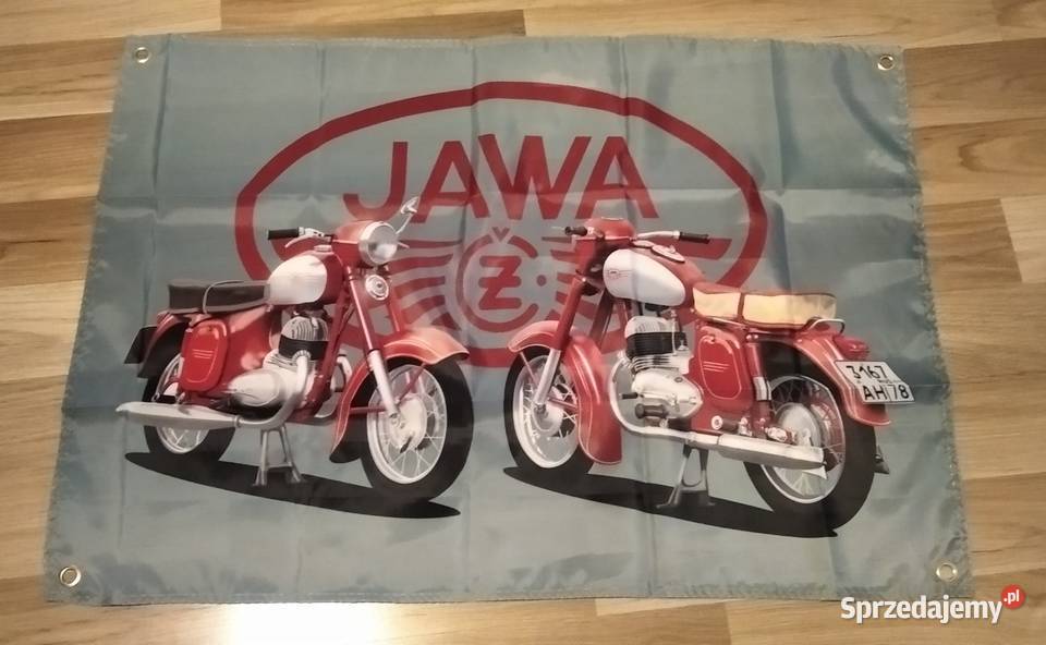 CZ350CZ175 Jawa 90x60 baner plakat do garażu