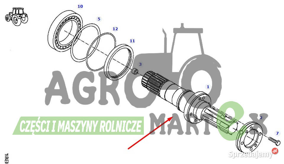 S926004490010 WAŁEK WOM AGCO Wichrów sprzedam