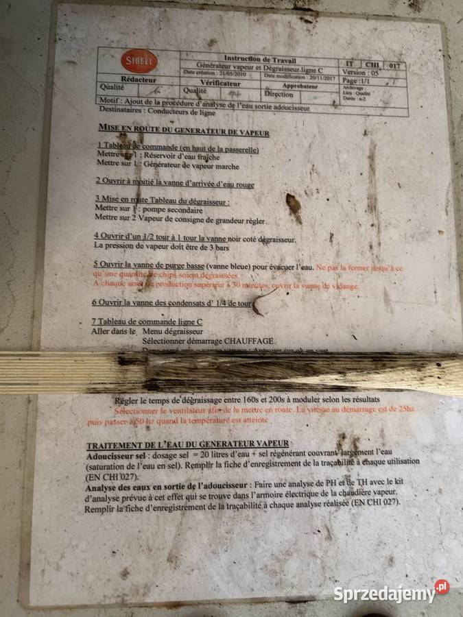 generator pary meiza 2009r 400 h bez UDT w Sława