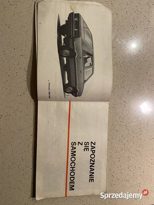 Instrukcja obsługi Polonez 1300 1500 sprzedam