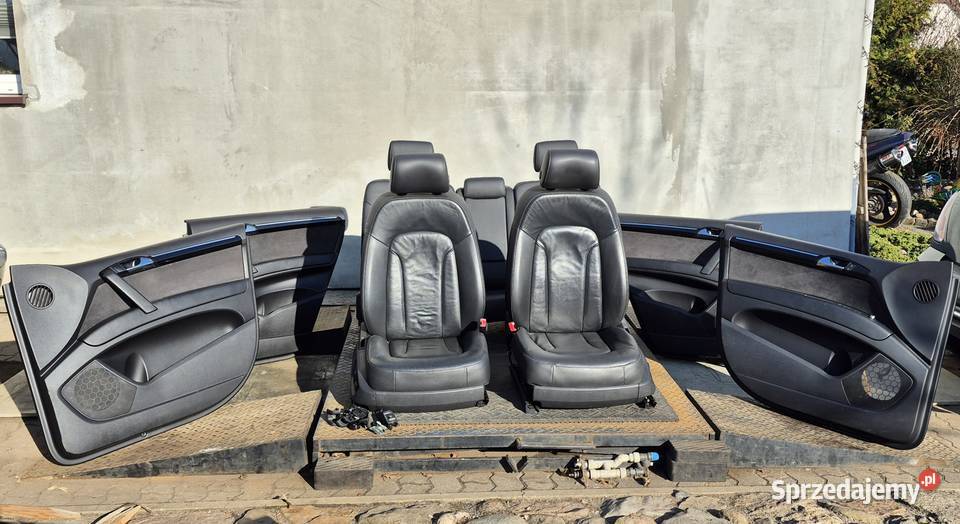 Fotele boczki wnętrze Audi Q7 4L Bolesławiec