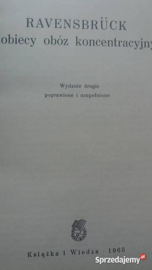 Kiedrzyńska Ravensbruck książki wojenne