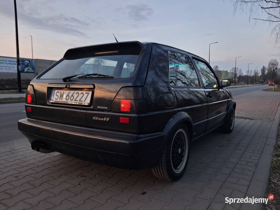 VW Golf II 18 Projekt z Duszą BBS Hella Black nieuszkodzony Świętochłowice