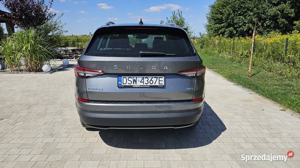 Skoda Kodiaq 2022r lifcie 20tsi 190 4x4 bogato Jaworzyna Śląska