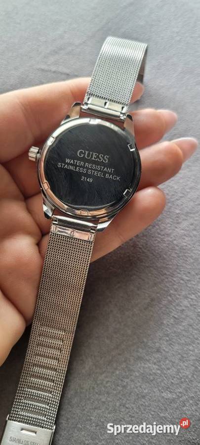 Zegarek na brazoletce Różowa tarcza guess mazowieckie Siedlce