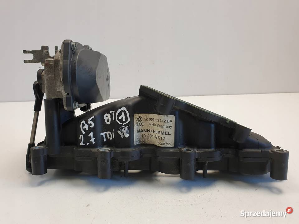 Audi A5 8T 27 TDI KOLEKTOR SSĄCY 059129712BA Rudka