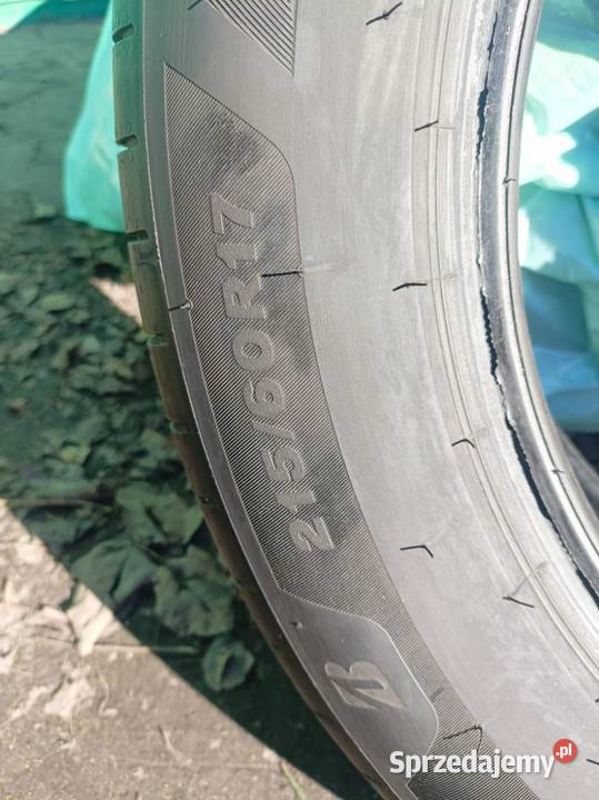 Opony letnie 21560r17 Bridgestone Turanza 6 Świętochłowice sprzedam