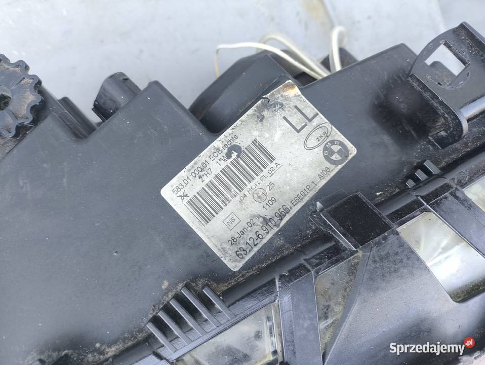 BMW E46 LIFT FL LAMPA PRZEDNIA LEWA PRAWA RINGI Radom