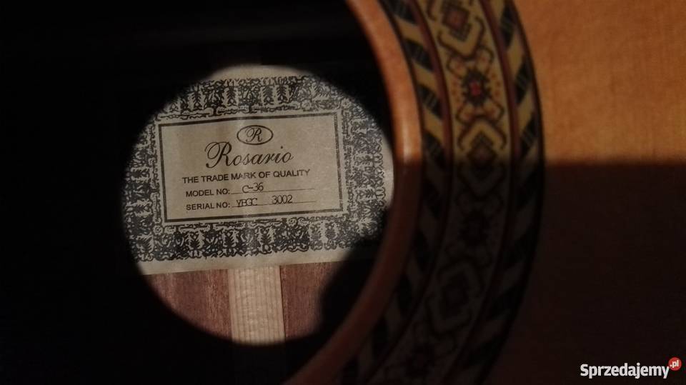 GITARA KLASYCZNA oryginalna Rosario wysoka Instrumenty małopolskie Kraków