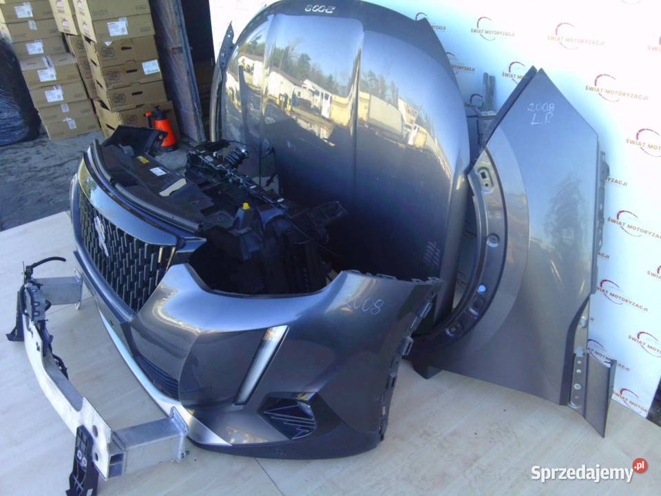 PEUGEOT 2008 II 12 B 22r kompletny przód zderzak sprzedam