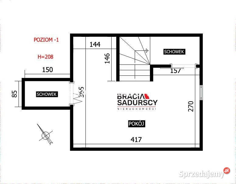 Mieszkanie Skawina 5973 metry blok
