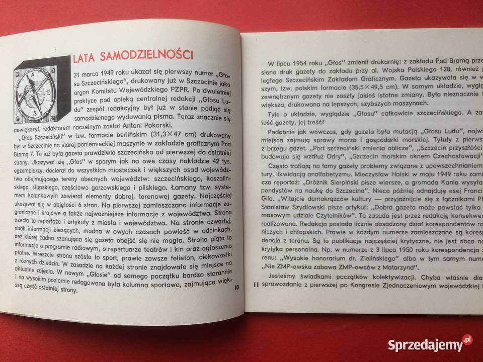 865 40 Lat Głos Szczeciński 19471987 Szczecin sprzedam