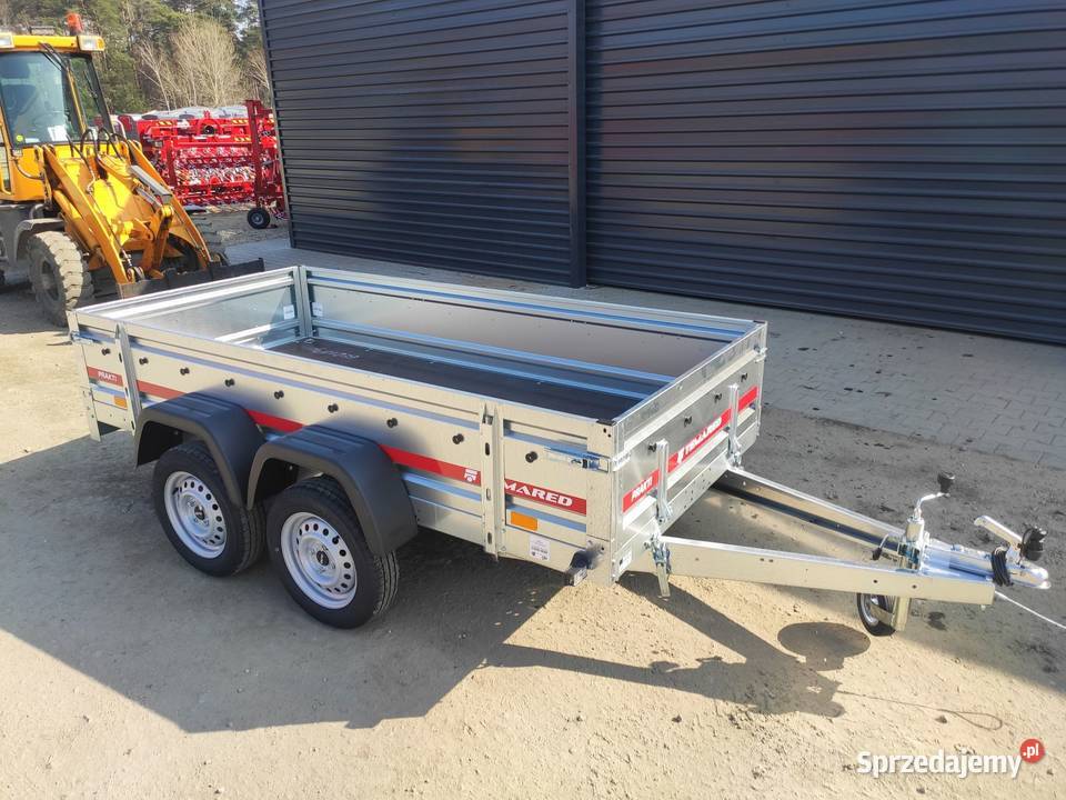 Przyczepka samochodowa Temared PRAKTI 26122 burtowe Do samochodów osobowych Przyczepy i naczepy Poznań