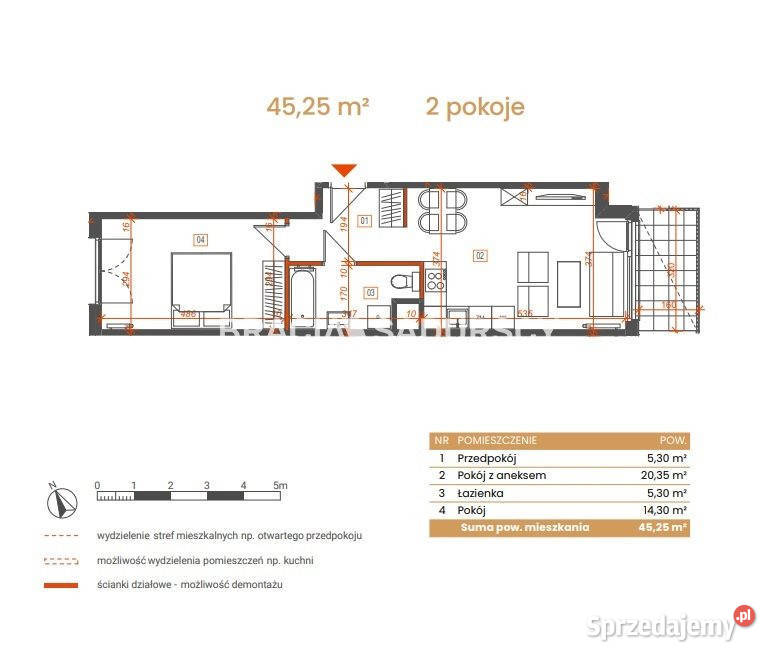 Mieszkanie 4525m2 Katowice