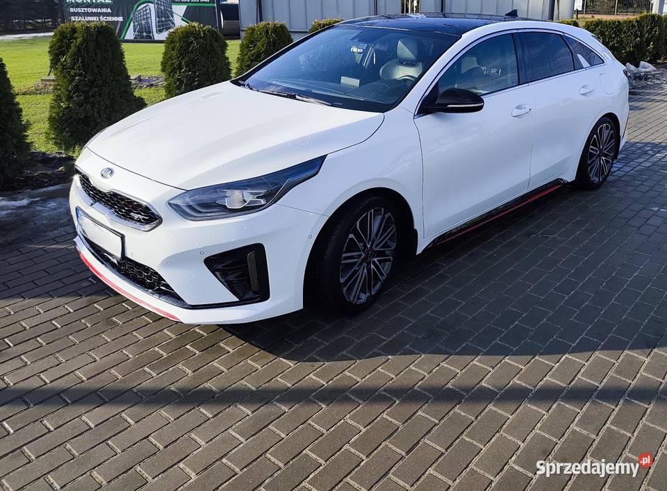 Kia ProCeed serwisowany w ASO biały 2019 r Piastoszyn sprzedam