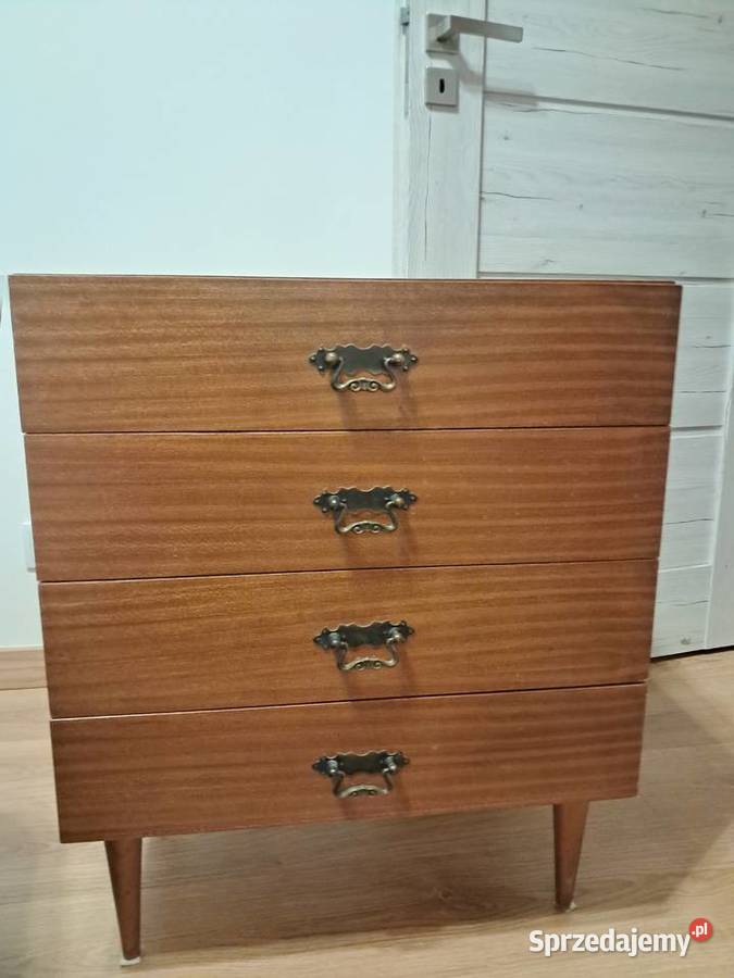 Komoda PRL 1966 w ładnym stanie 44cm Warszawa