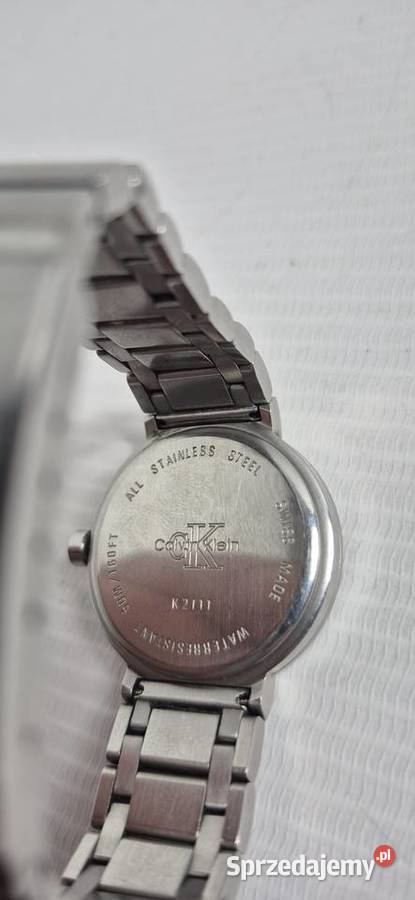 Zegarek Calvin Klein K2111 Swiss Made Stal