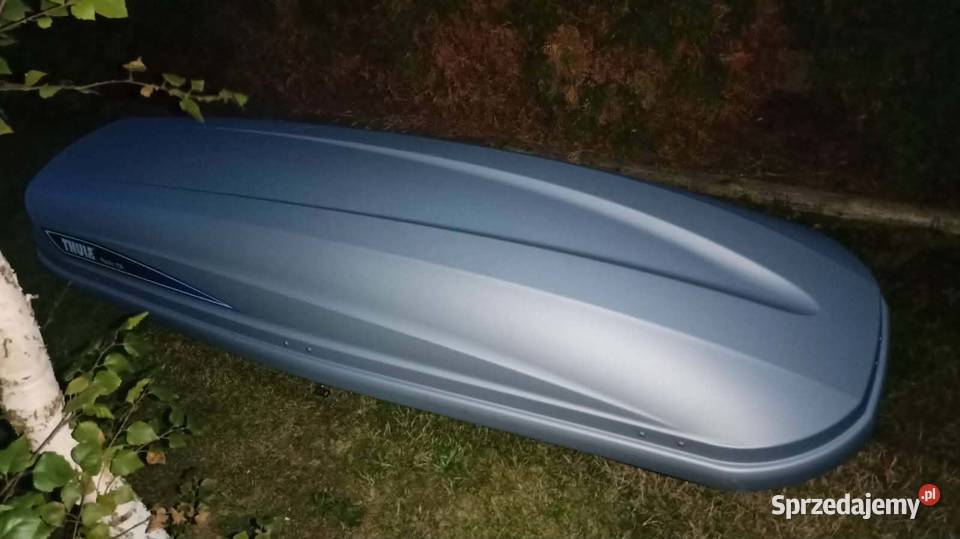 Box bagażnik dachowy Thule Pacific 700 szary st Rybarzowice sprzedam