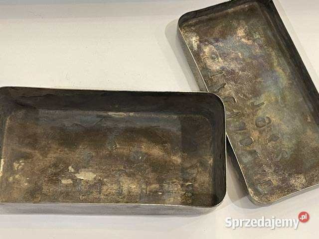 Niemiecki przybornik stalowy III Rzesza 1942 Kraków