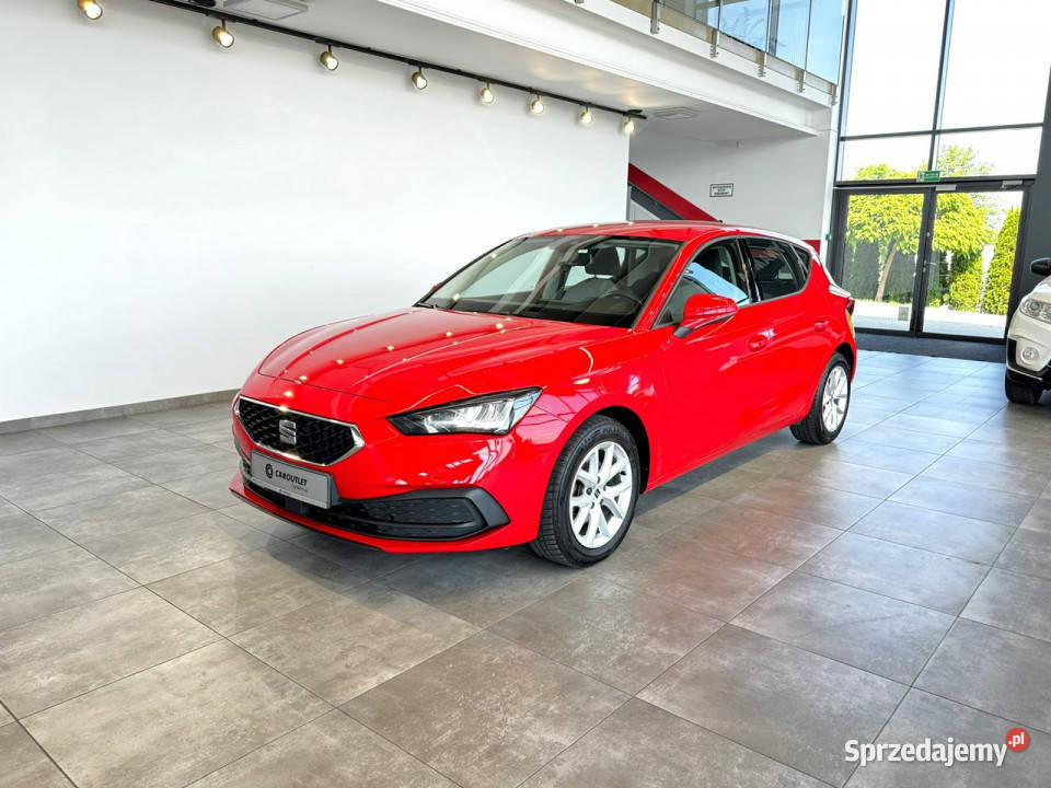 Seat Leon Style 15TSI 130 M6 2021 r salon I ASR (kontrola trakcji) Myślenice