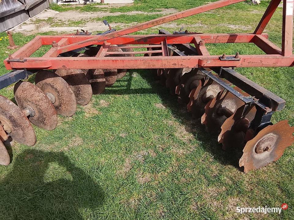 Brona talerzowa 2x9 druga 2x8 Tymienica Stara