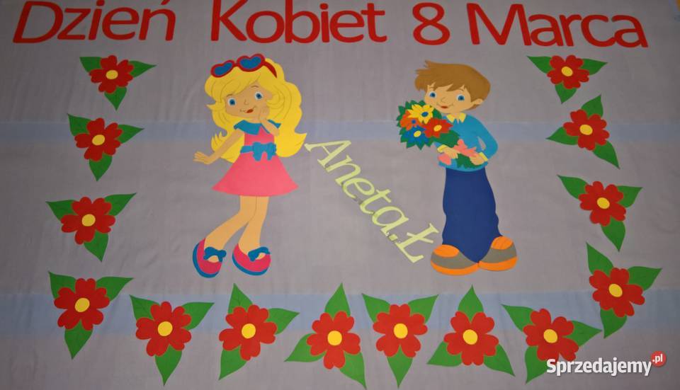 Dekoracje na Dzień Kobiet z brystolu 504102 444 mazowieckie Garwolin