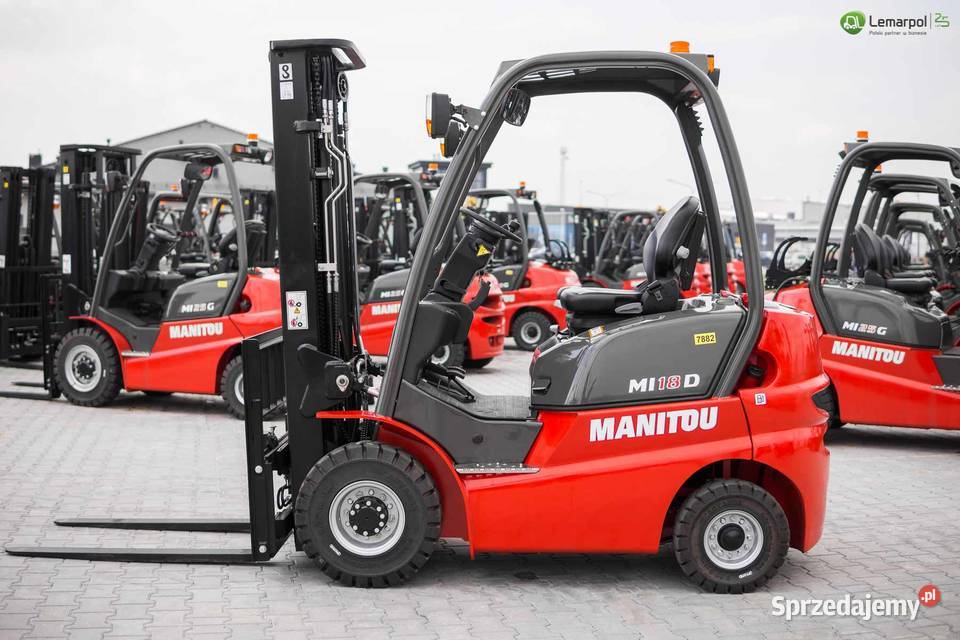 WÓZEK WIDŁOWY MANITOU MI18D NOWY WÓZEK WIDŁOWY Wózki widłowe Zator