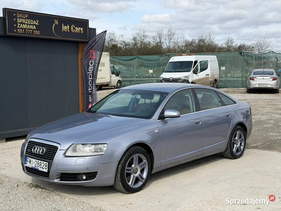 Audi A6 C6 30 Diesel Skóra Quattro Automat Navi dolnośląskie Wrocław