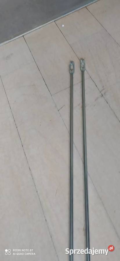 pręty metalowe 2 sztuki Pozostałe Budownictwo i akcesoria Poznań