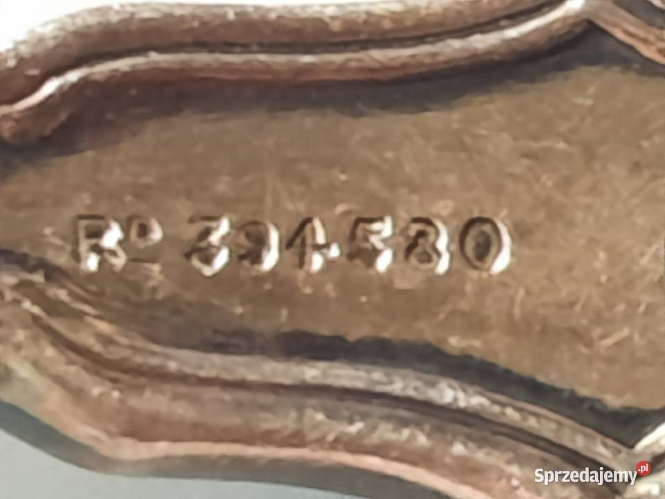 Elegancka łyżka do cukru pudru ze srebra Anglia Poznań sprzedam