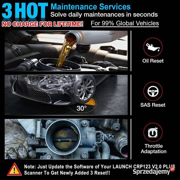 Interfejs skaner komputer diagnostyczny LAUNCH dolnośląskie Wrocław