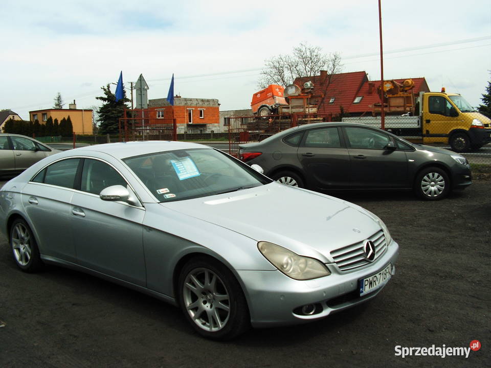 Mercedes CLS 3500 etylina gaz 2005 r czujnik zmierzchu Września