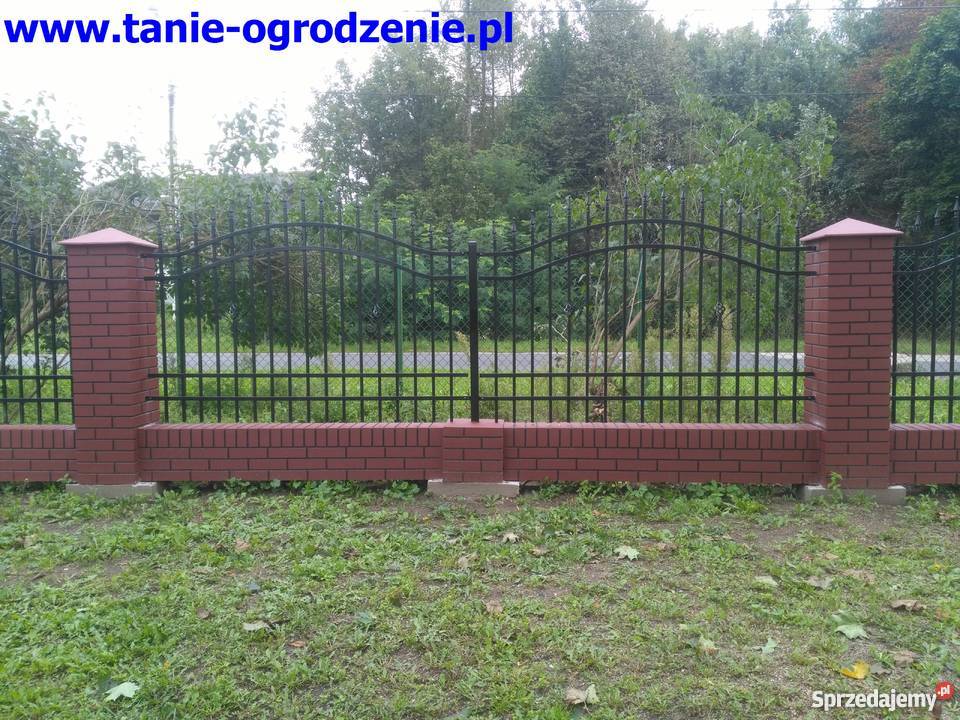 Ala klinkier słupki murki ogrodzenia imitacja