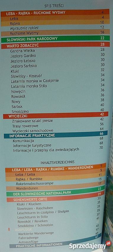 Słowiński Park Narodowy Ilustrowany przewodnik z Słupsk sprzedam