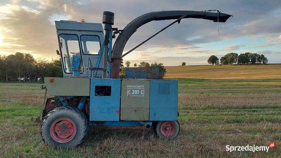 Sieczkarnia Fortschritt E 281 C Silnik 6 IFA