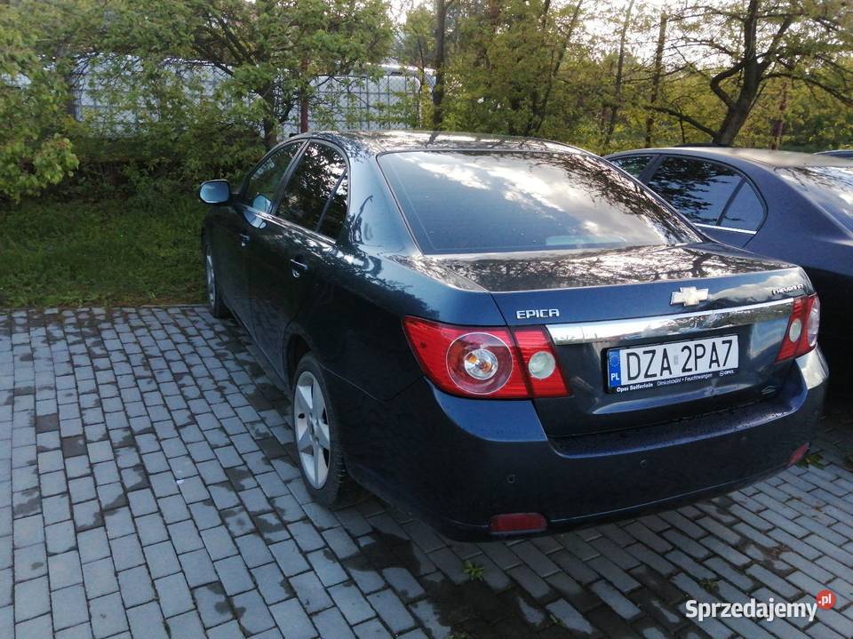 Chevrolet Epica 20 Diesel limuzyna skóra 2008 Rok produkcji 2008 Złoty Stok sprzedam