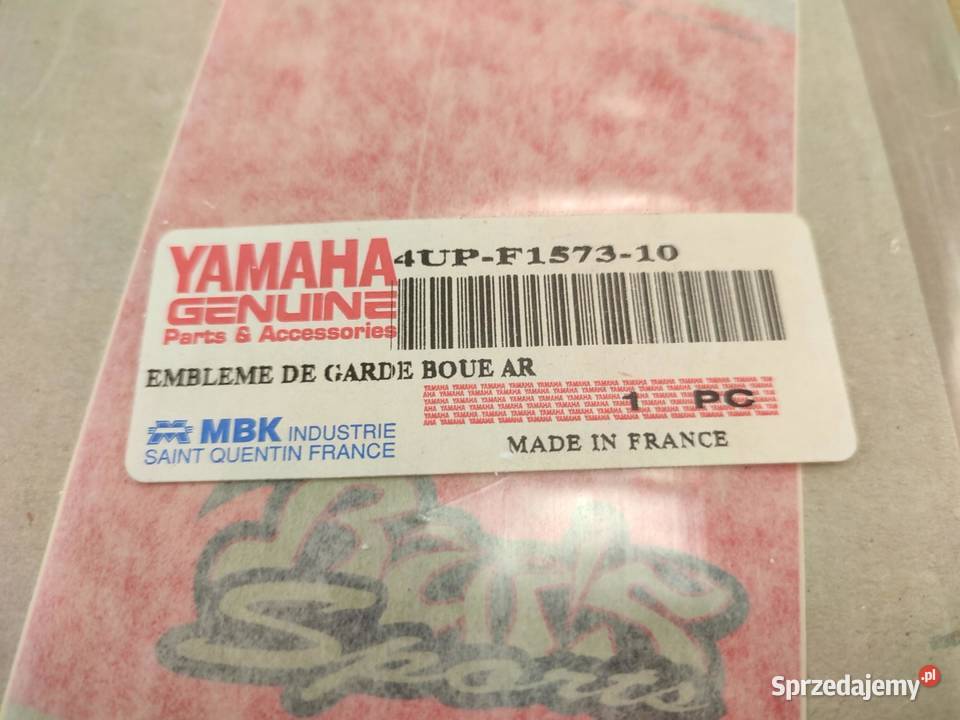 NAKLEJKA LEWY PRZÓD YAMAHA CW50RSP 1997 sprzedam