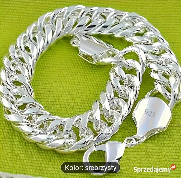 Bransoletka kubańska srebro 925 Biżuteria Warszawa