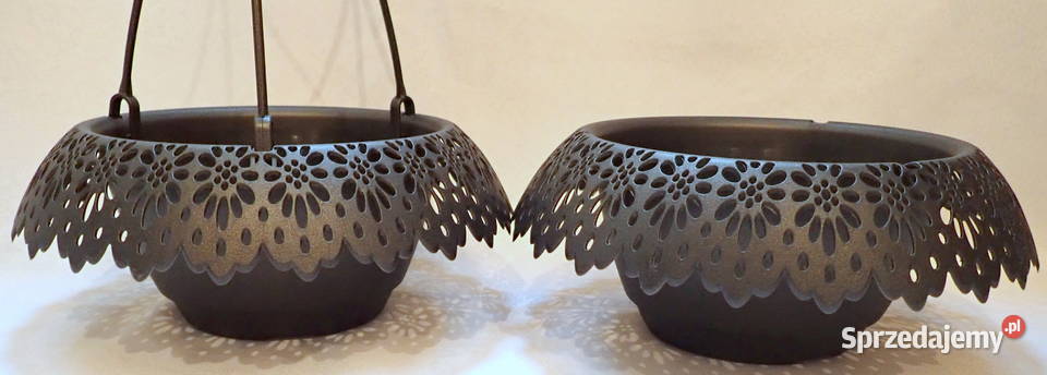 Doniczki wiszące zwisy 4 kolory fi34 29 MODENA Pozostałe