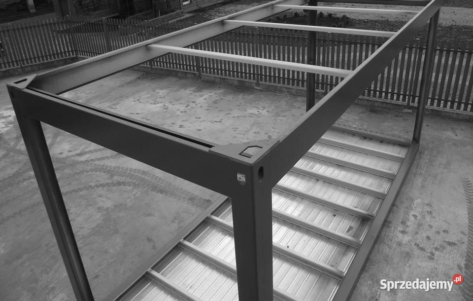 RAMA KONTENERA STALOWA SKRĘCANA Ocynkowana 6 x