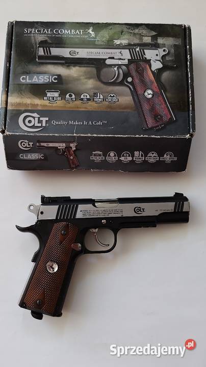 Wiatrówka Colt Special Combat CO2 śląskie Dąbrowa Górnicza