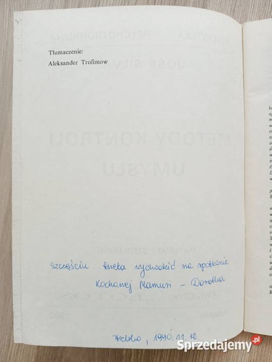Metody kontroli umysłu Jose Silva zdrowie, pierwsza pomoc Kraków