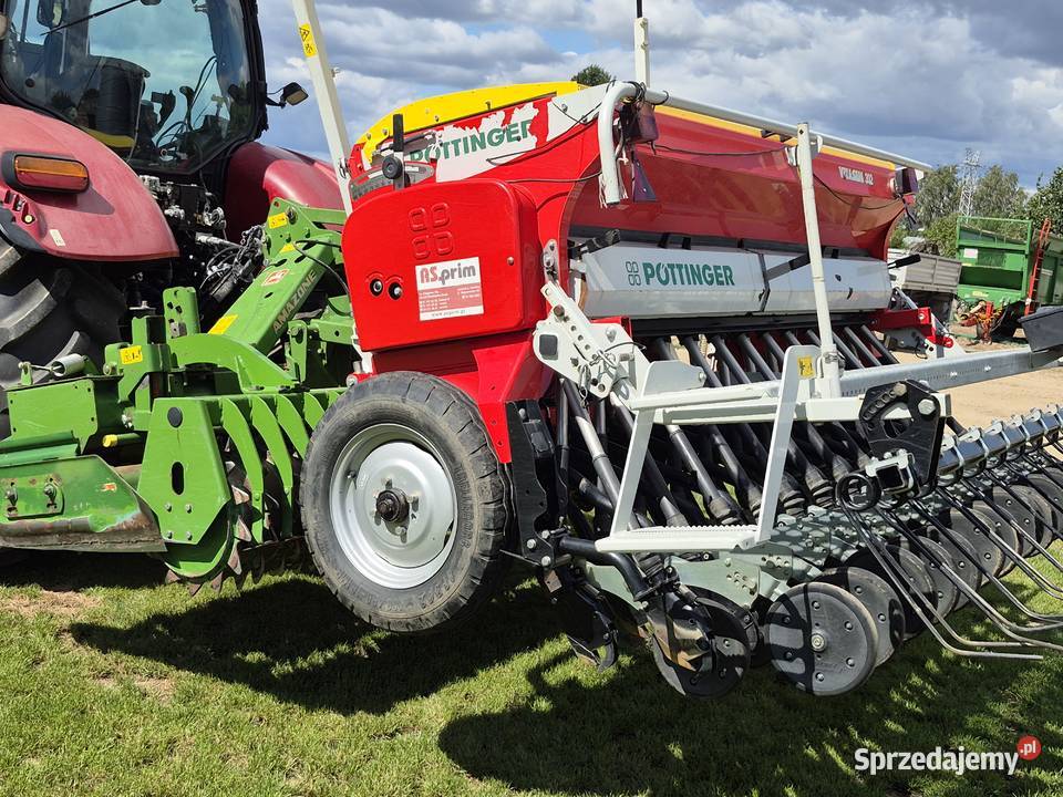 Agregat uprawo siewny amazone 303 i Pottinger Amazone lubelskie Matczyn