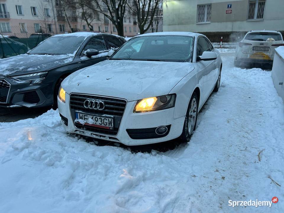 Audi A5 8T 18 oszczędny bezwypadkowy garażowany Warszawa